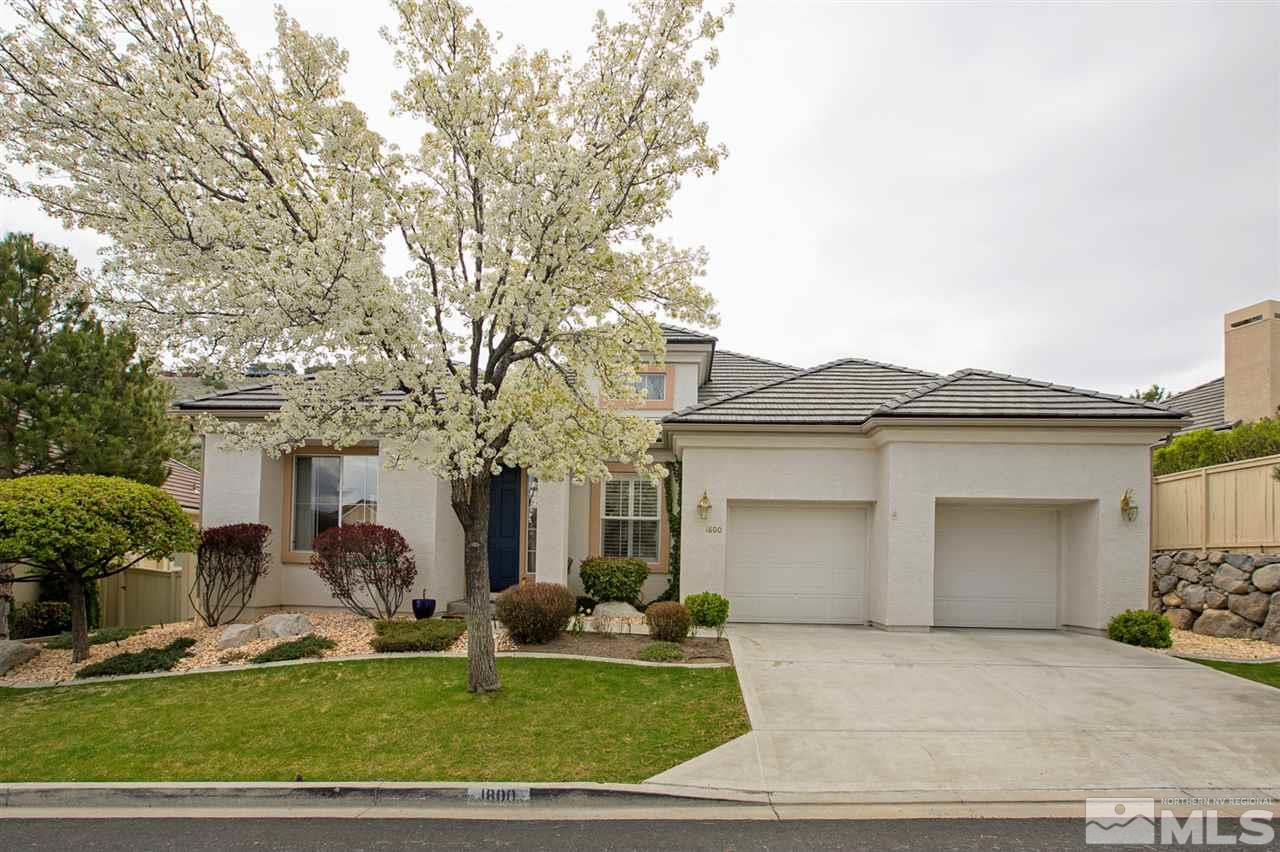 1800 Hunter Creek Road Reno, NV 89519 - Photo 1 of 1 a front view of a house with garden