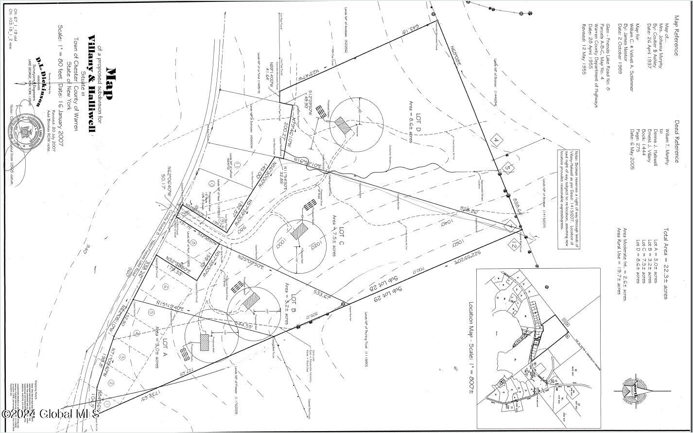 L2 Friends Lake Road Chestertown, NY 12817 - Photo 19 of 20 Site-plan L2
