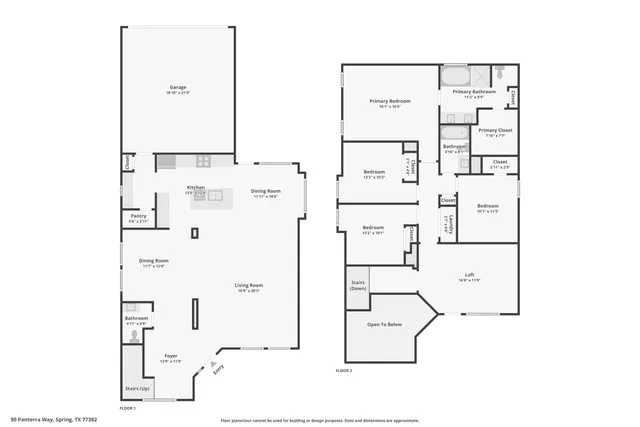 $479,000 | 90 Panterra Way, The Woodlands, TX 77382