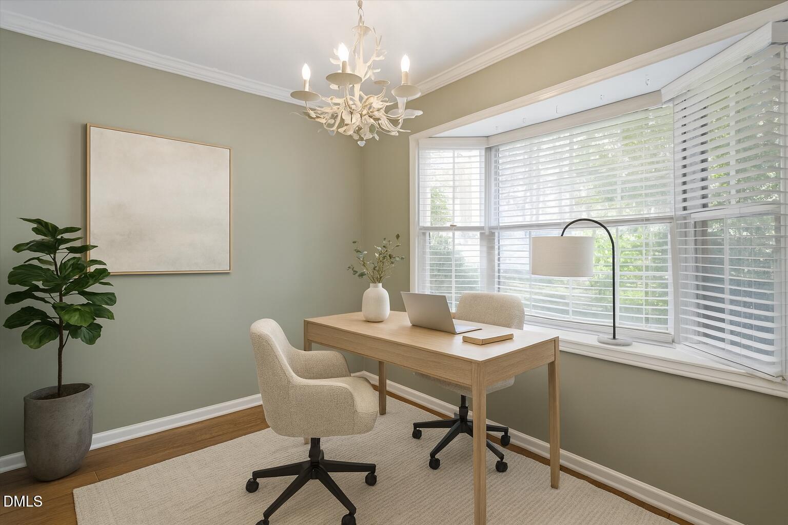 2870 Wycliff Road Raleigh, NC 27607 - Photo 14 of 41 Breakfast Room (virtually staged)