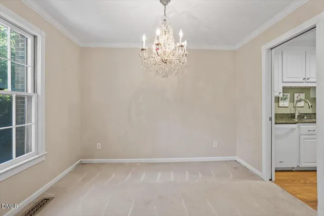 a view of an empty room with window