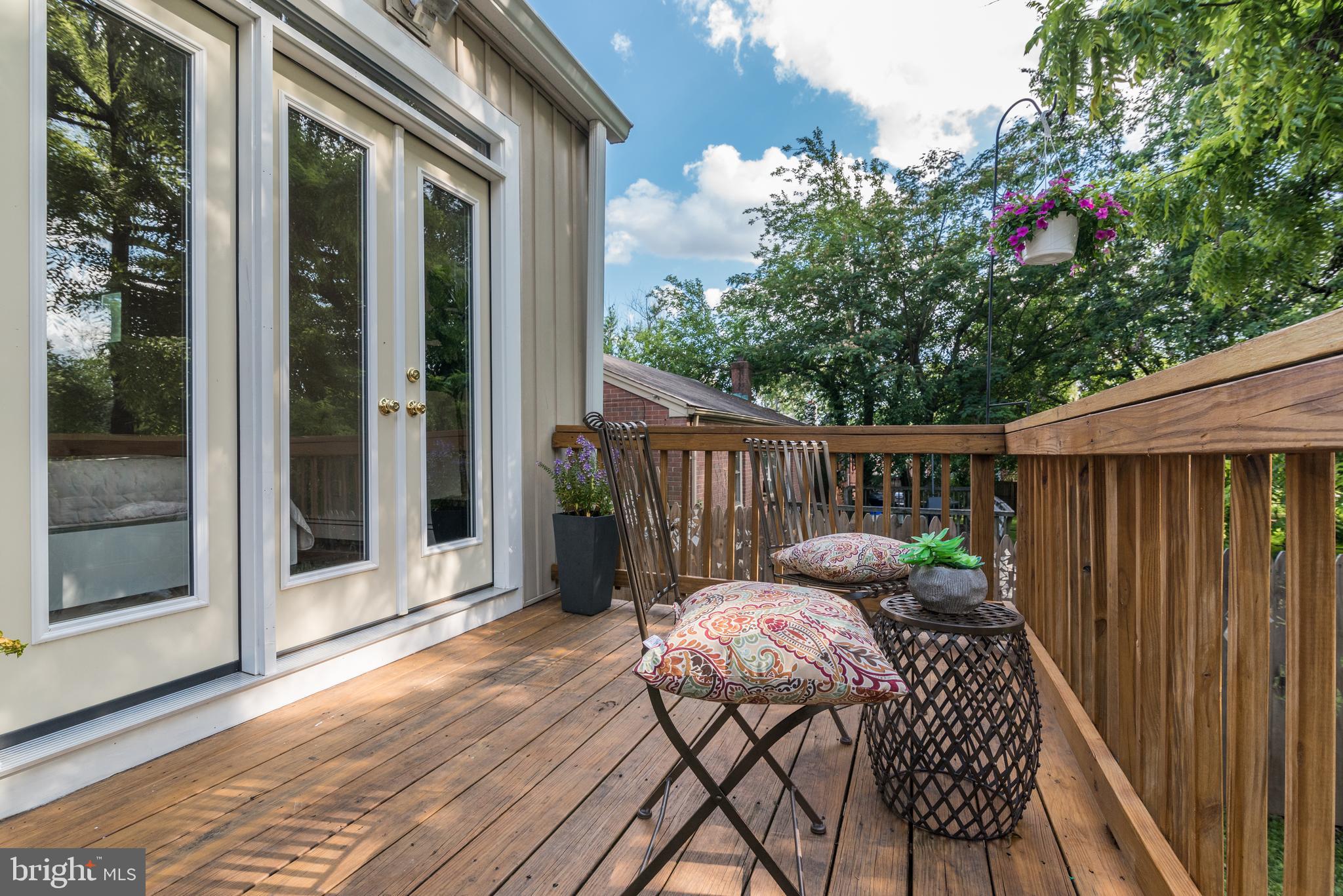 10106 Greenock Road Silver Spring, MD 20901 - Photo 19 of 34 Private deck off the bedroom