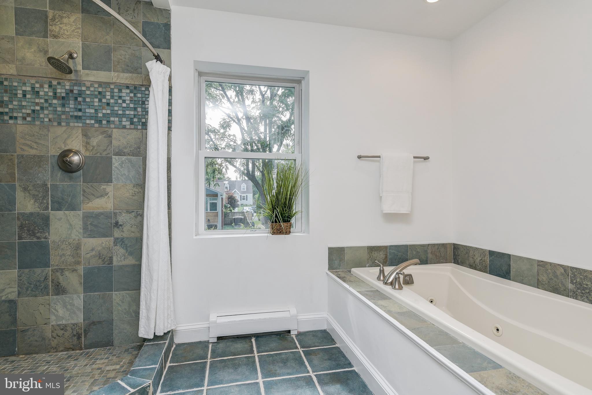 10106 Greenock Road Silver Spring, MD 20901 - Photo 20 of 34 Tiled bath with whirlpool tub