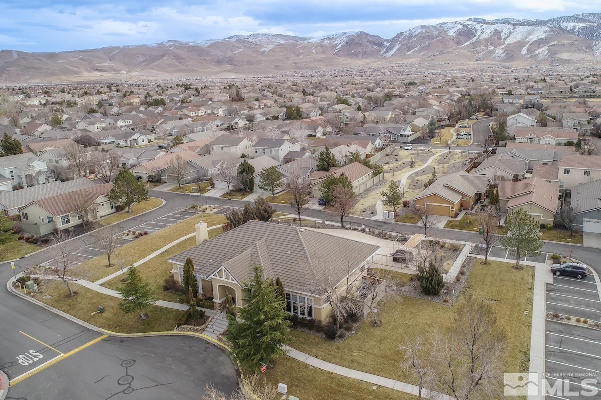 10417 Chadwell Drive Reno, NV 89521 - Photo 35 of 40 an aerial view of residential houses with outdoor space