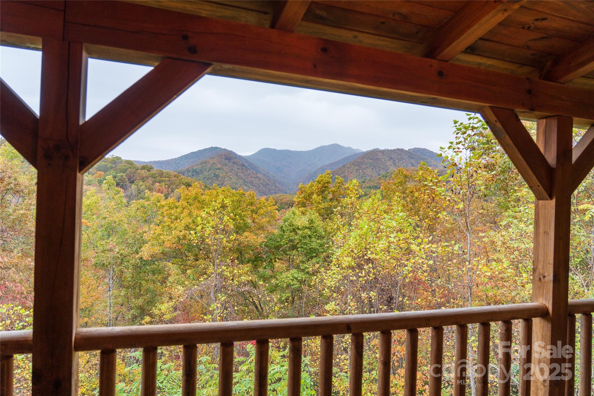 235 Soaring Eagle Road Bryson City, NC 28713 - Photo 26 of 43 a view of a large window with an outdoor space
