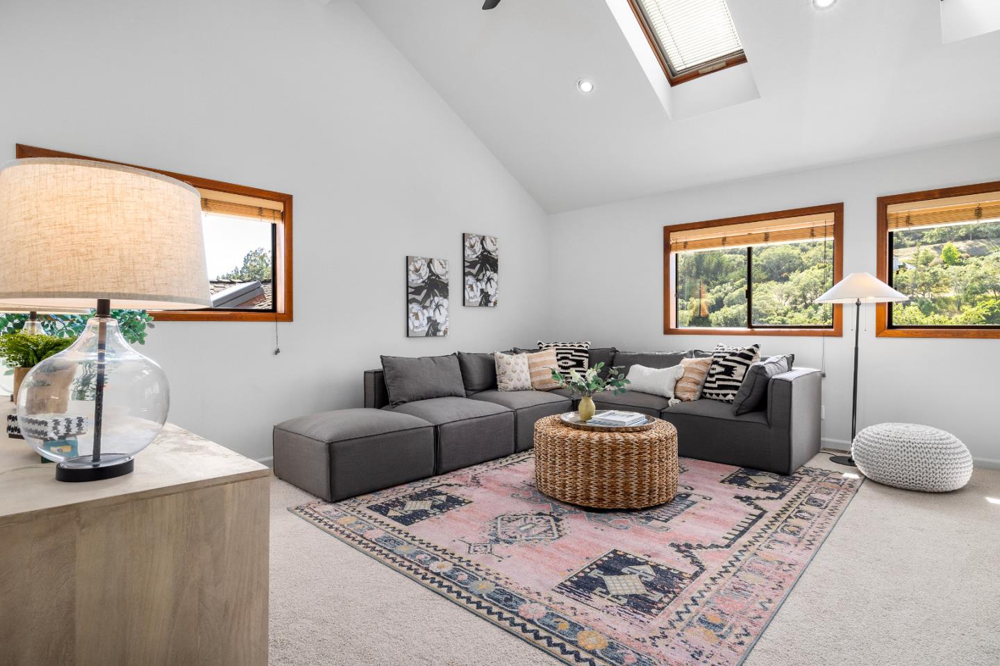 220 Hidden Valley Ridge Soquel, CA 95073 - Photo 31 of 66 a living room with furniture and a large window