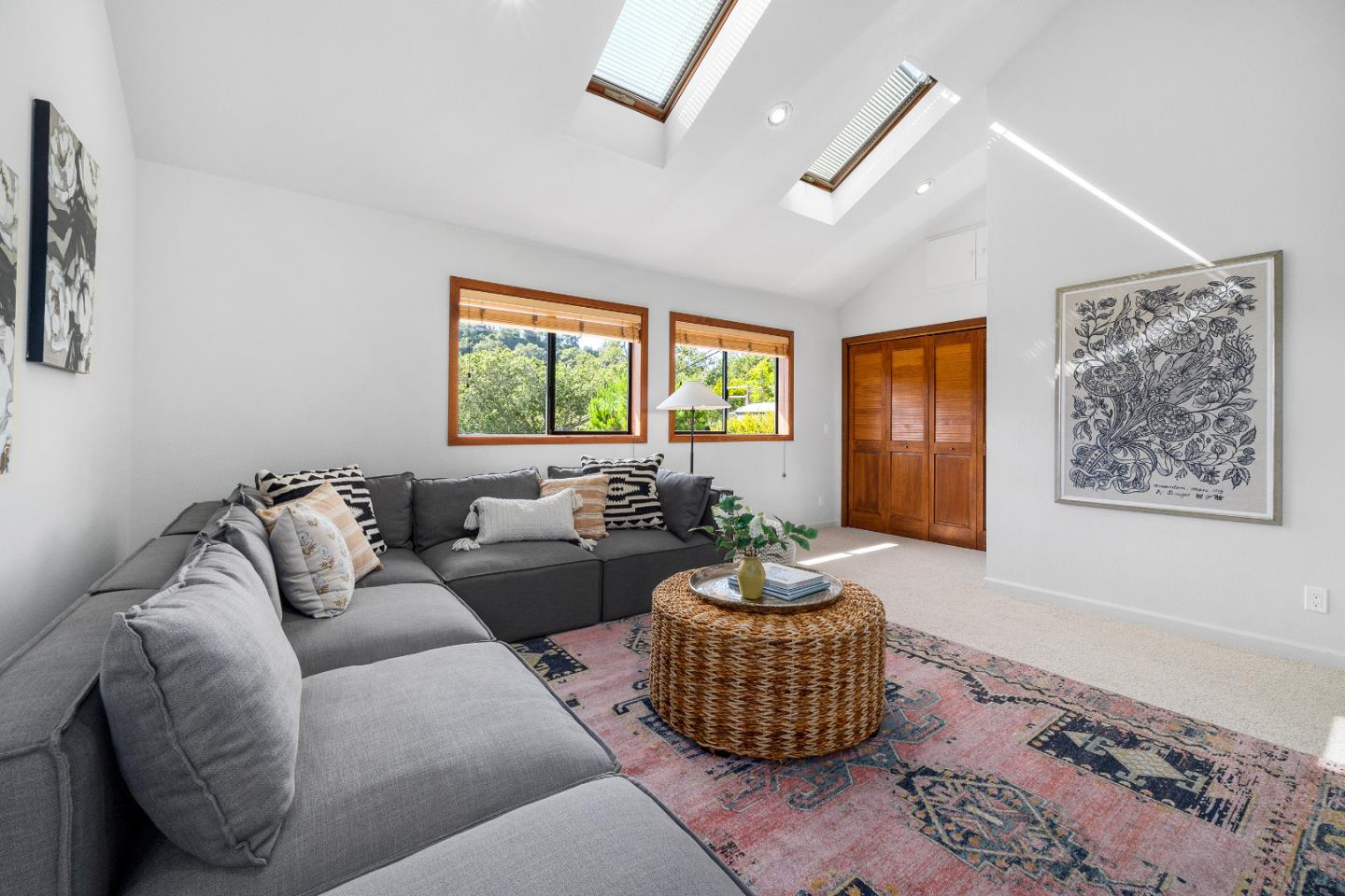 220 Hidden Valley Ridge Soquel, CA 95073 - Photo 33 of 66 a living room with furniture and a large window