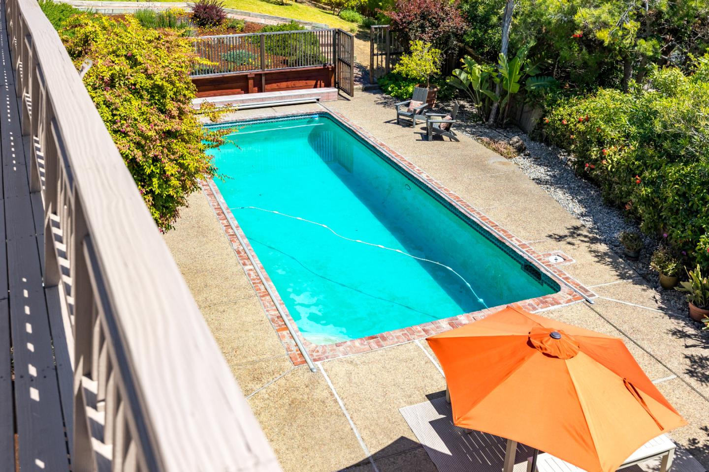 220 Hidden Valley Ridge Soquel, CA 95073 - Photo 45 of 66 a view of swimming pool with a yard