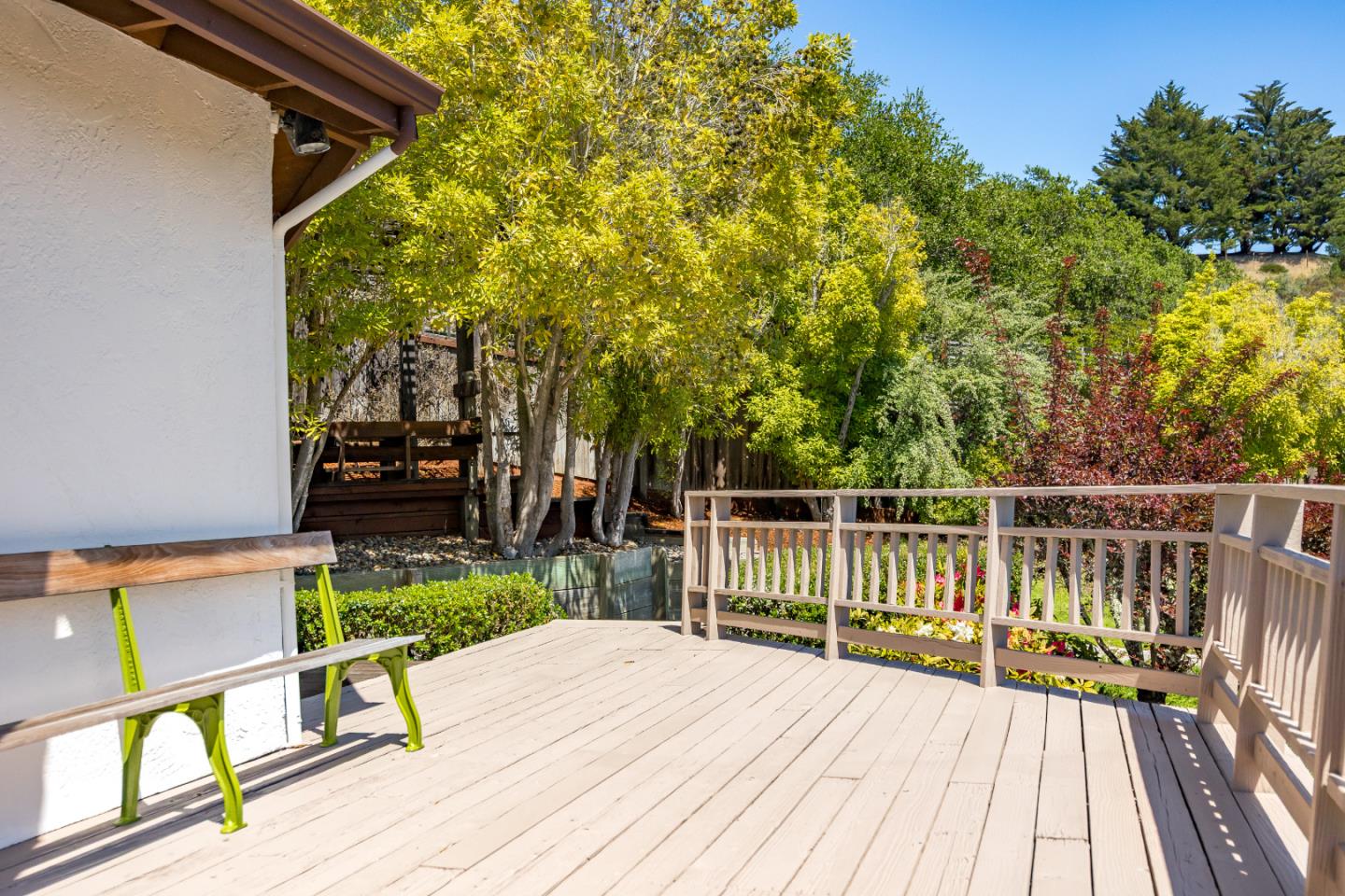 220 Hidden Valley Ridge Soquel, CA 95073 - Photo 49 of 66 a view of balcony with wooden floor and outdoor seating