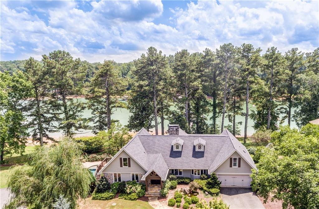 3880 Adams Road Cumming, GA 30041 - Photo 1 of 1 Located at the End of a Cul-de-sac with 179' of Waterfront + DOUBLE SLIP-DOCK with Party Deck - Lovely High $$ Lake Neighborhood - Excellent Location by LAKE and LAND