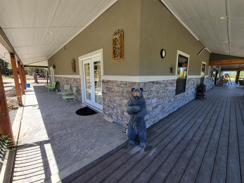 191 Clear Creek Road Cascade, ID 83611 - Photo 52 of 57 More lovely covered deck space