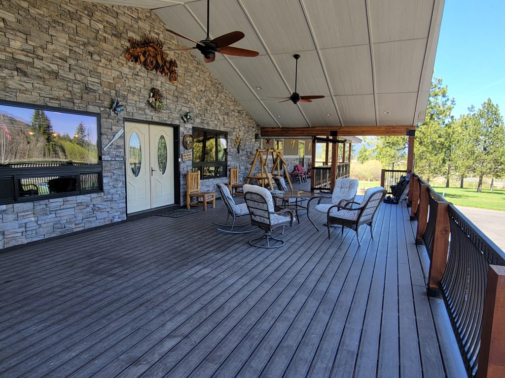 191 Clear Creek Road Cascade, ID 83611 - Photo 9 of 57 Relax on your covered decks