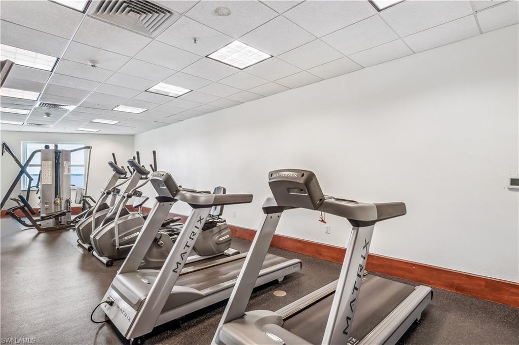 2797 First Street, Unit 2003 Fort Myers, FL 33916 - Photo 14 of 39 a view of a room with gym equipment