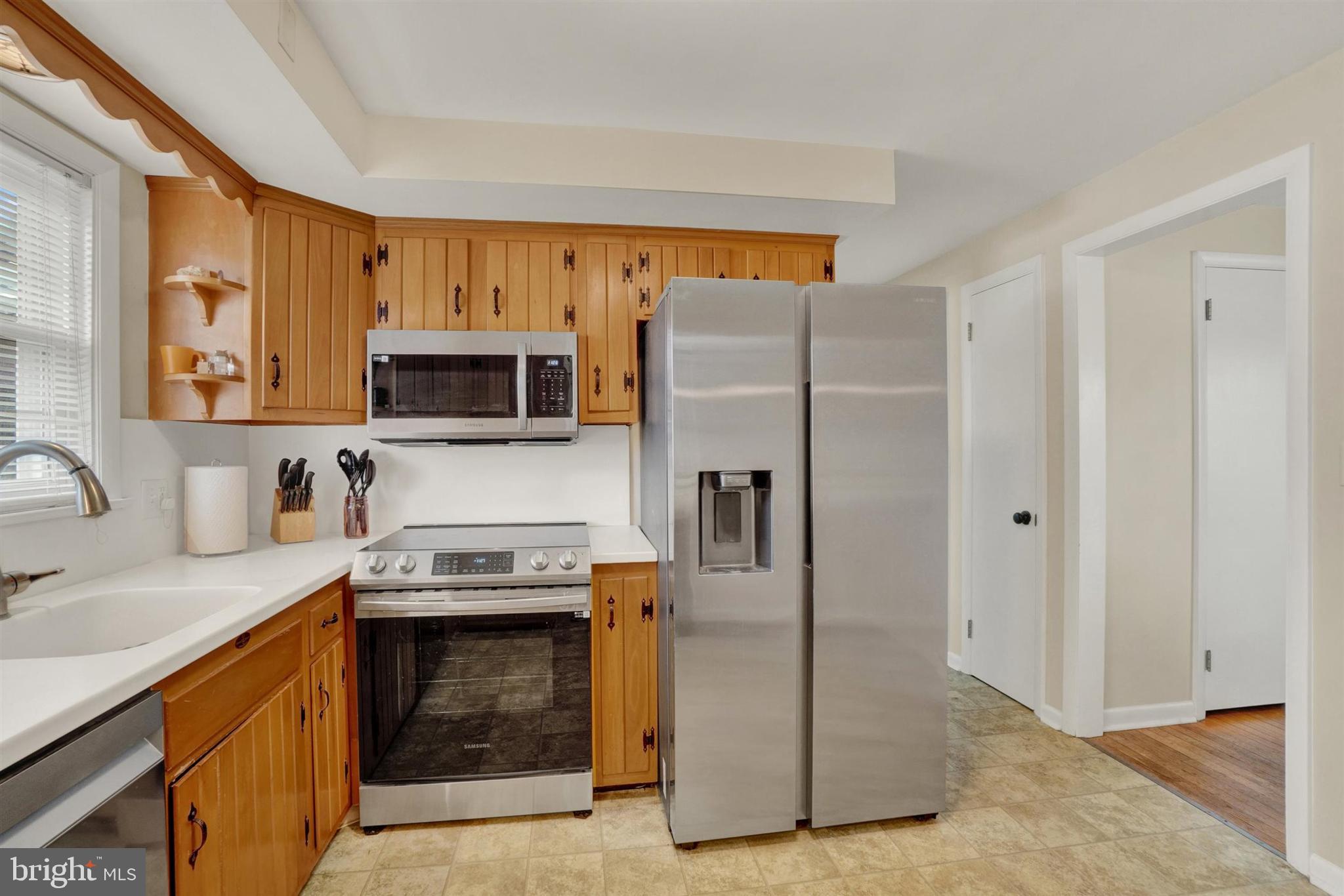 3460 Sycamore Road Dover, PA 17315 - Photo 10 of 28 a kitchen with stainless steel appliances granite countertop a refrigerator stove and sink