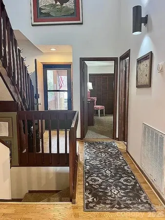 a view of an entryway