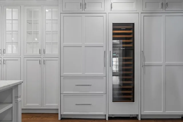 a view of closet area