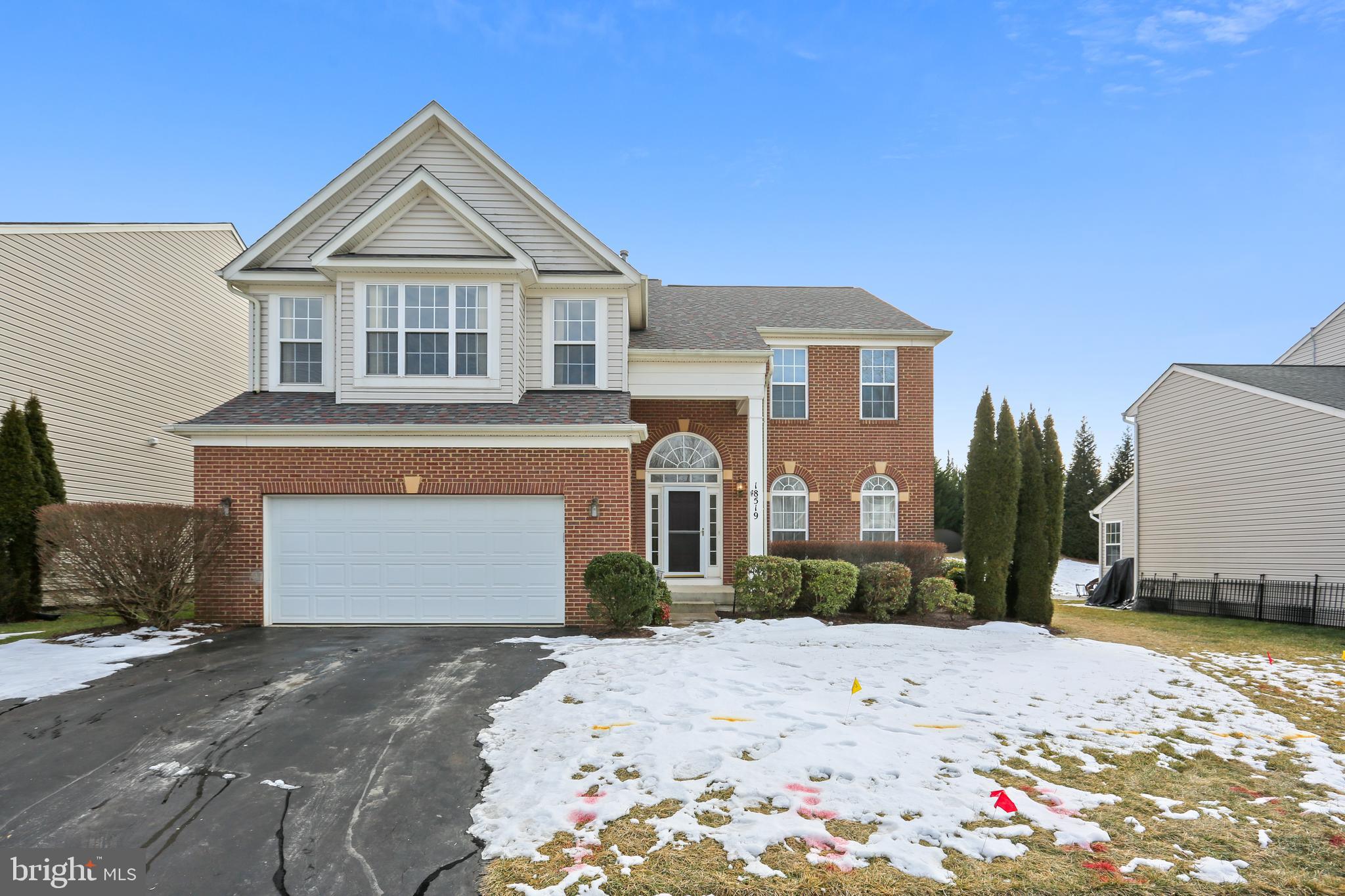 18519 Cornflower Road Boyds, MD 20841 - Photo 1 of 35 Gorgeous Brick Front Home on Level Cul-de-sac lot