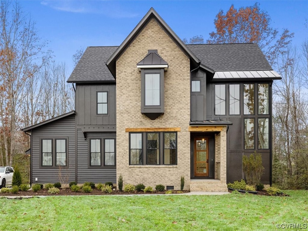 10712 River Fall Path Glen Allen, VA 23059 - Photo 1 of 28 front view of a house with a yard