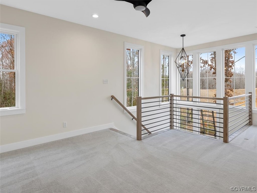 10712 River Fall Path Glen Allen, VA 23059 - Photo 24 of 28 wooden floor in an empty room with a window