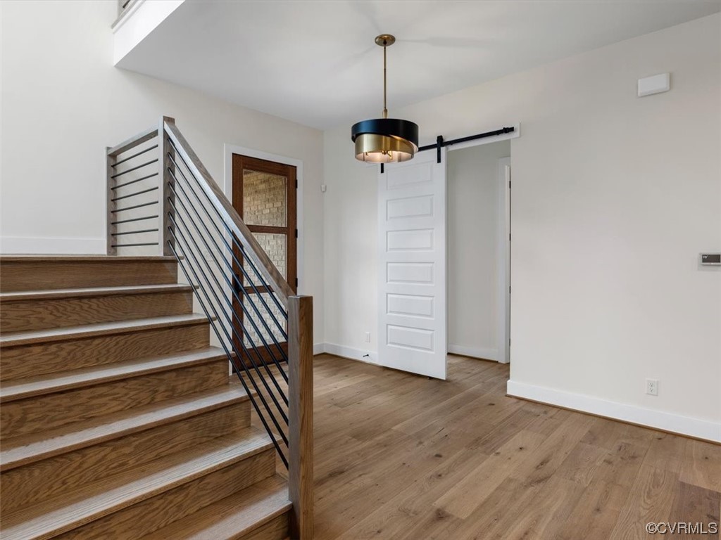 10712 River Fall Path Glen Allen, VA 23059 - Photo 3 of 28 a view of an entryway with wooden floor