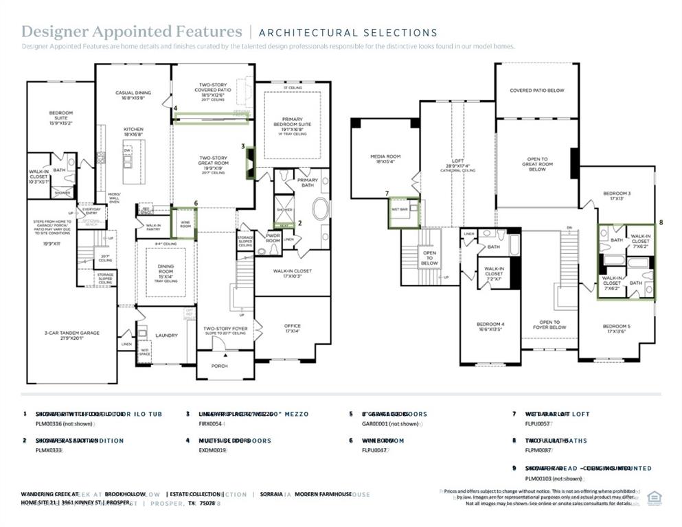 3961 Kinney Street Prosper, TX 75078 - Photo 3 of 13 a black and white photo of a picture of floor