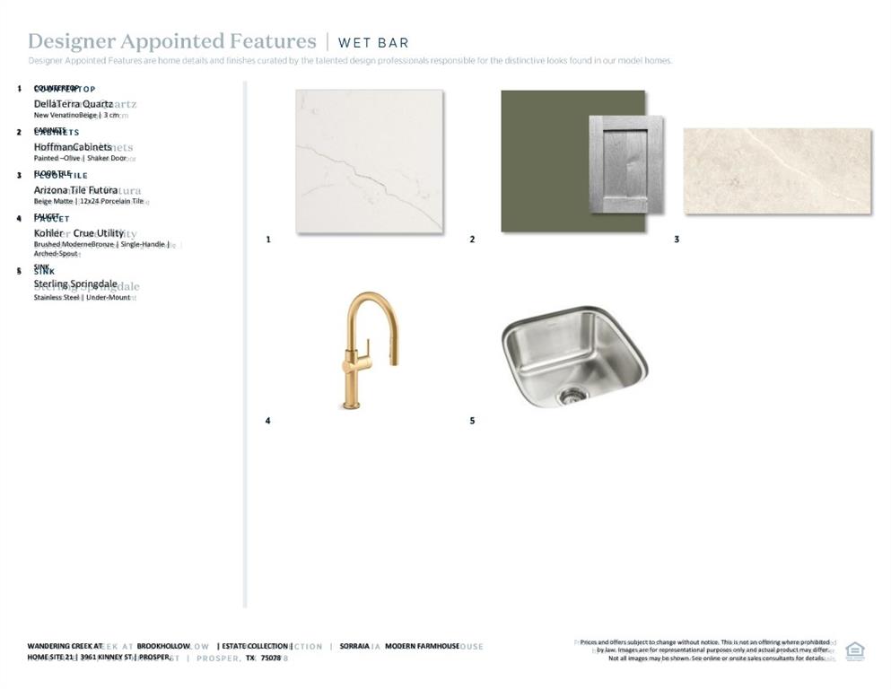 3961 Kinney Street Prosper, TX 75078 - Photo 8 of 13 a bathroom with a sink and a mirror