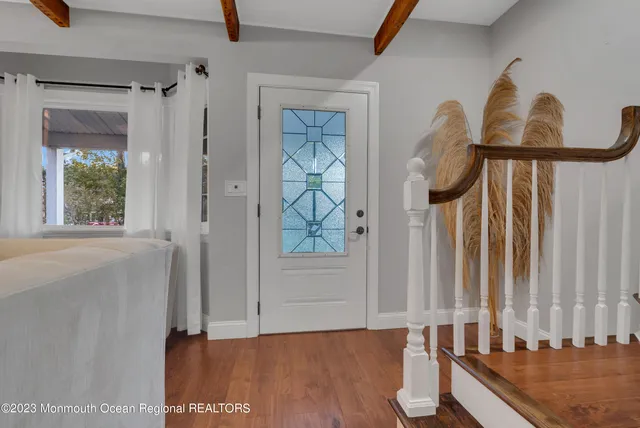 a view of a entryway