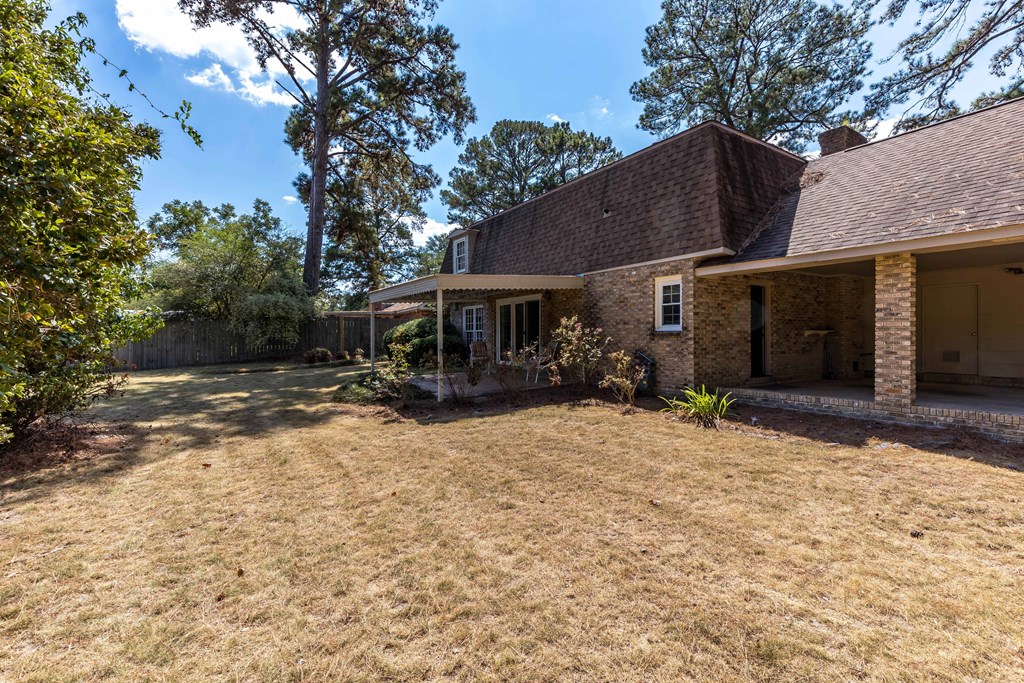 6104 Candlestick Loop Columbus, GA 31909 - Photo 39 of 41 Nice-Sized Back Yard with Covered Patio