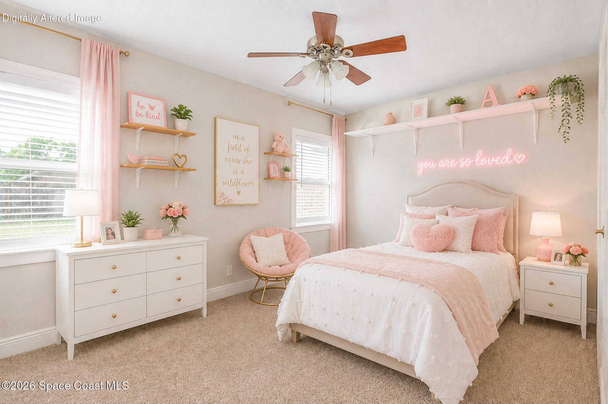 1003 Botany Lane Rockledge, FL 32955 - Photo 15 of 27 Bedroom 3