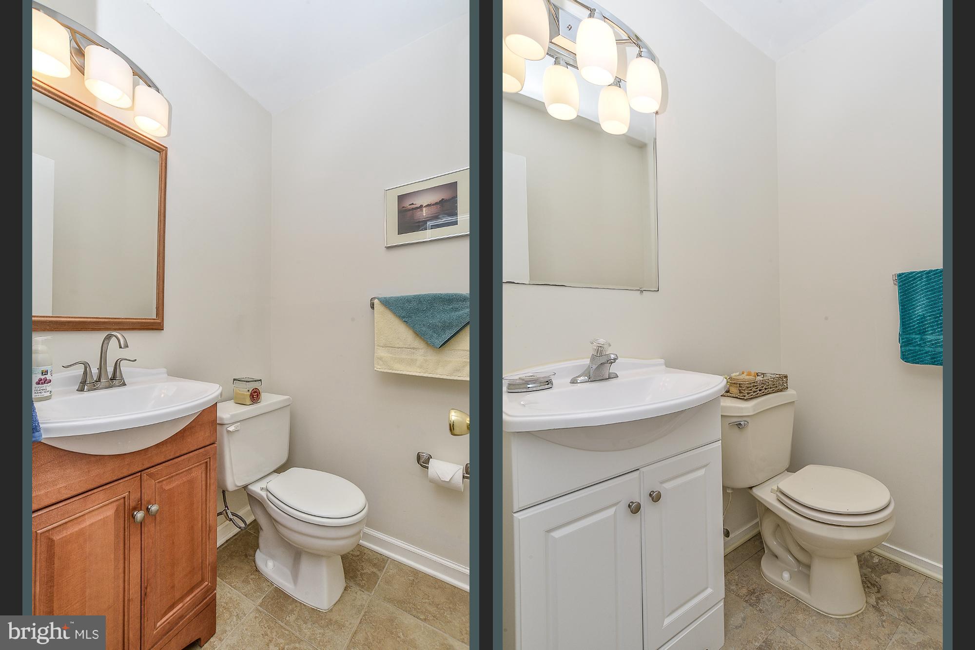 2001 Winged Foot Court Reston, VA 20191 - Photo 13 of 30 Half Bath 1 (Main Level) Half Bath 2 (Lower Level)