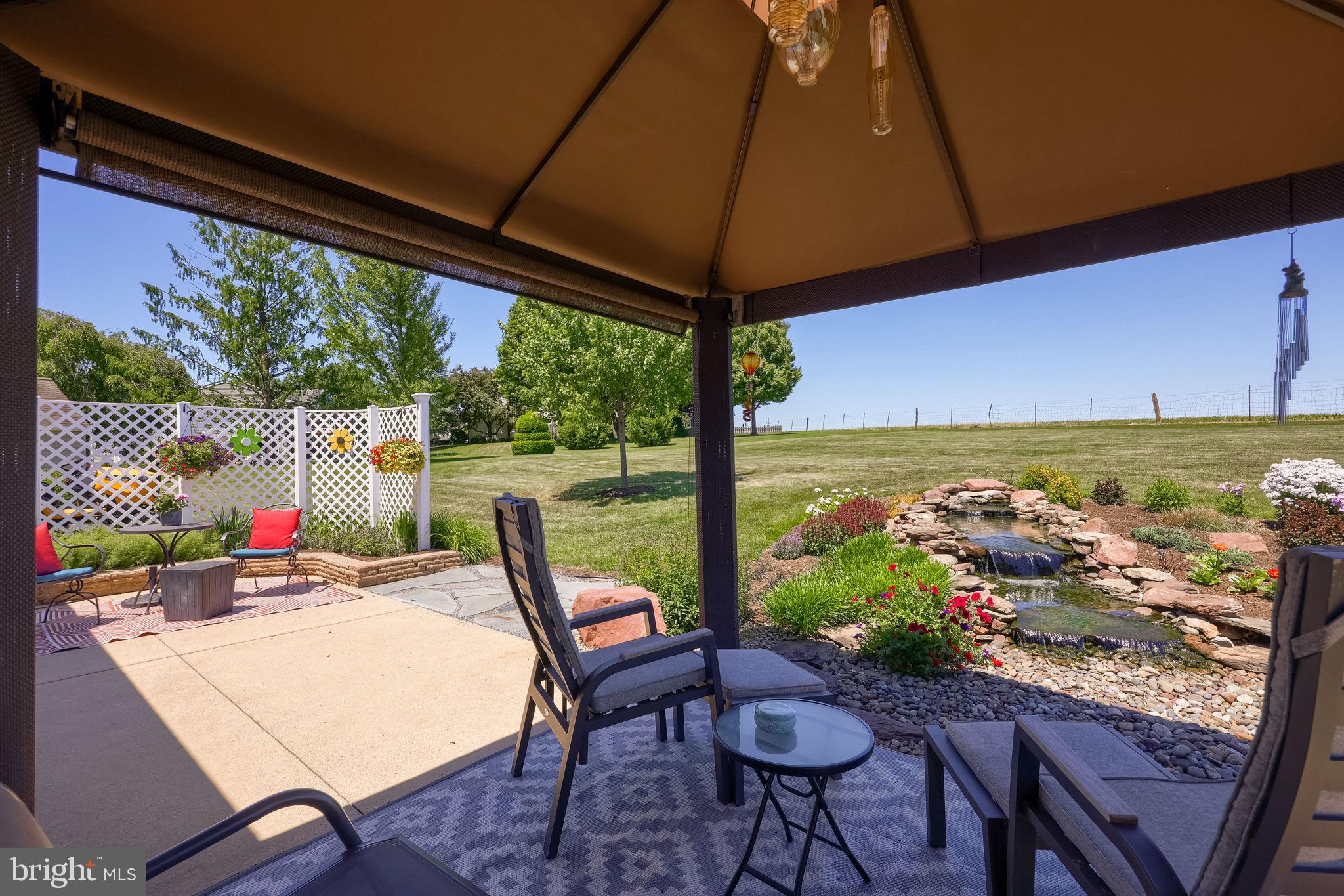 91 Buchland Road Ephrata, PA 17522 - Photo 48 of 59 Tranquil garden retreat with water feature.