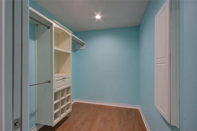 a view of empty room