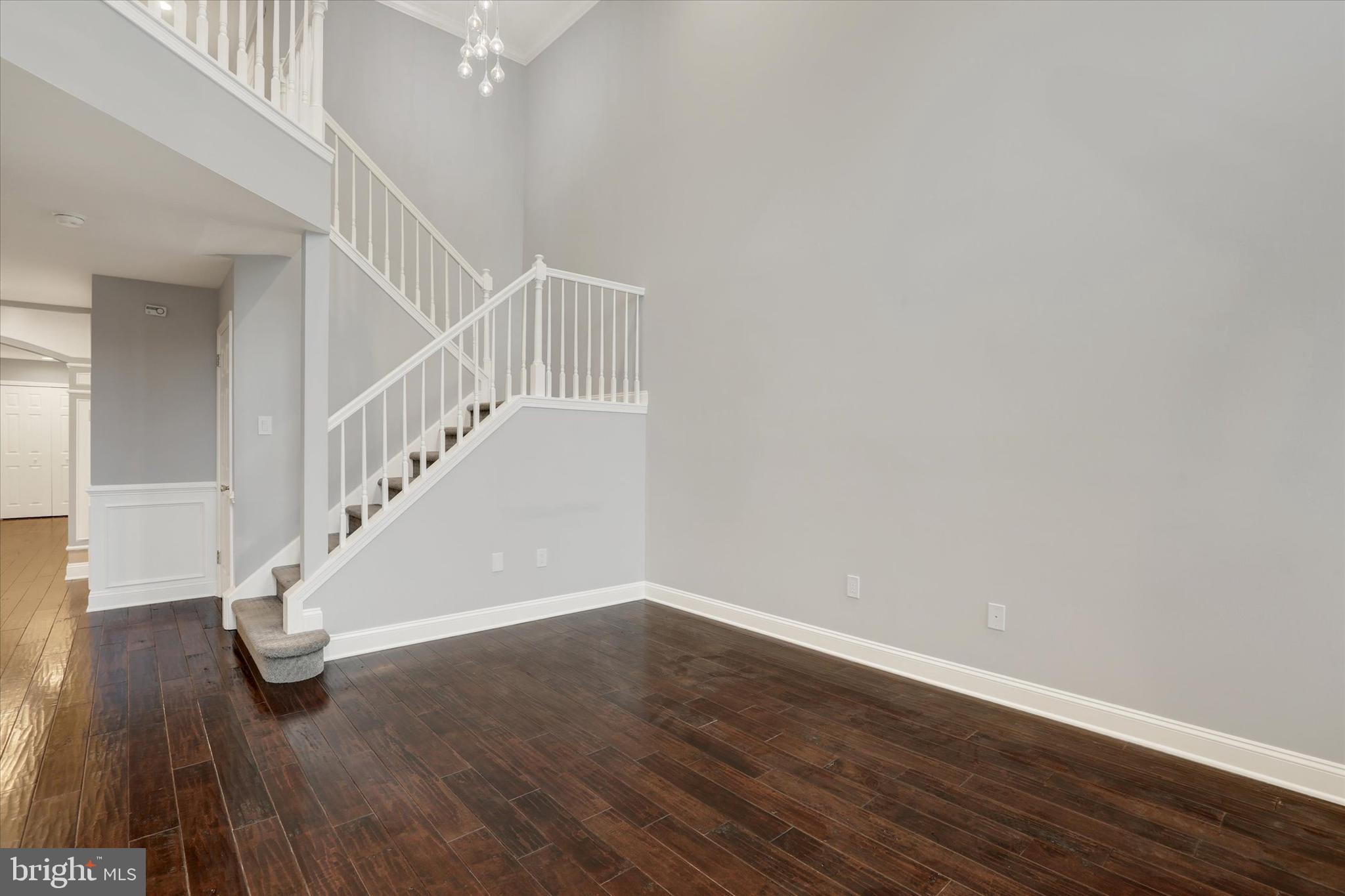 102 Julian Drive East, Unit E Warminster, PA 18974 - Photo 13 of 28 a view of entryway and hall with wooden floor