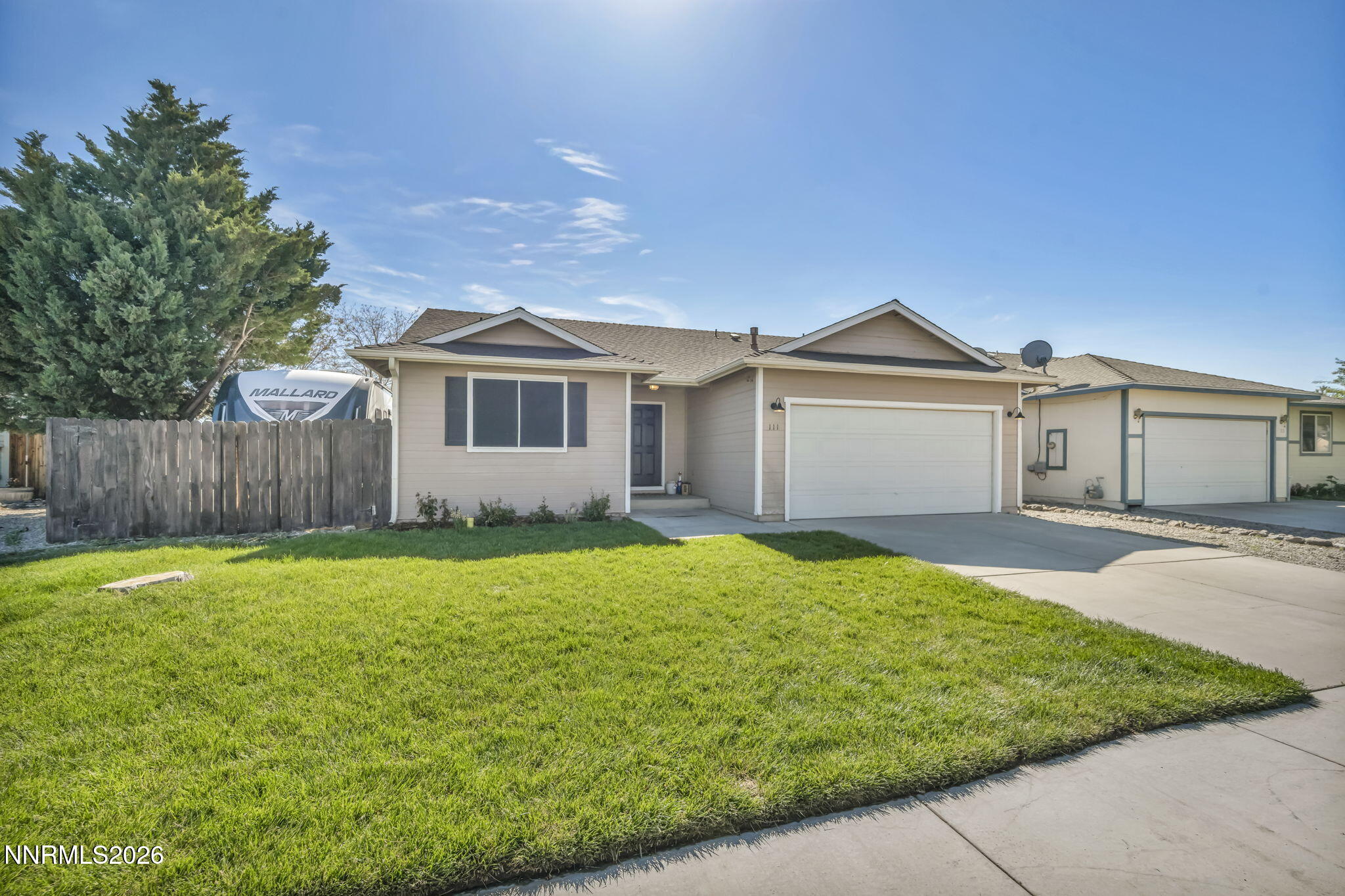 111 Relief Springs Road Fernley, NV 89408 - Photo 2 of 30 front view of a house with a yard