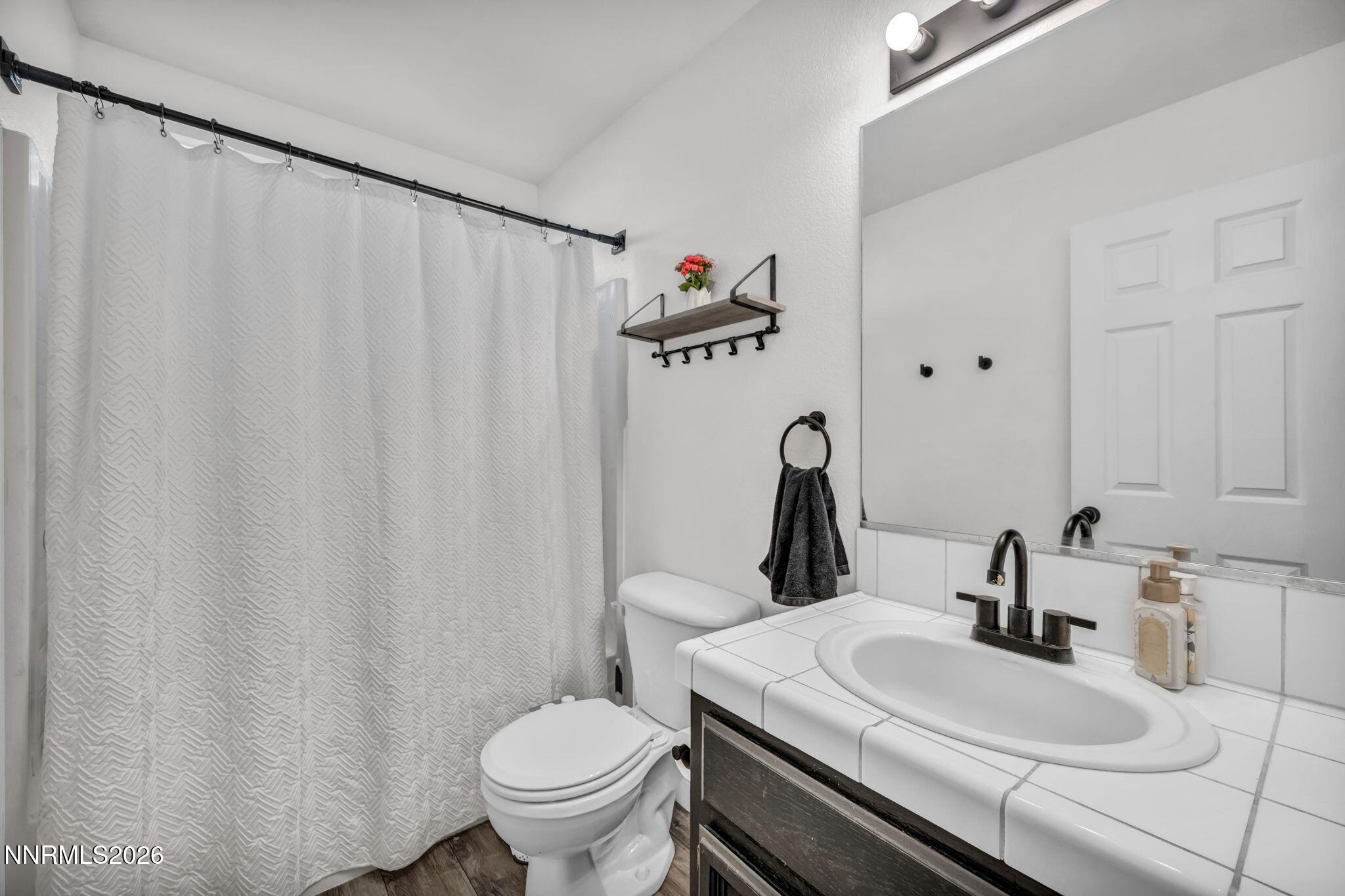 111 Relief Springs Road Fernley, NV 89408 - Photo 24 of 30 a bathroom with a sink a toilet and a mirror