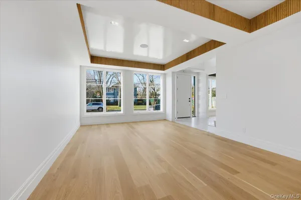 a view of empty room