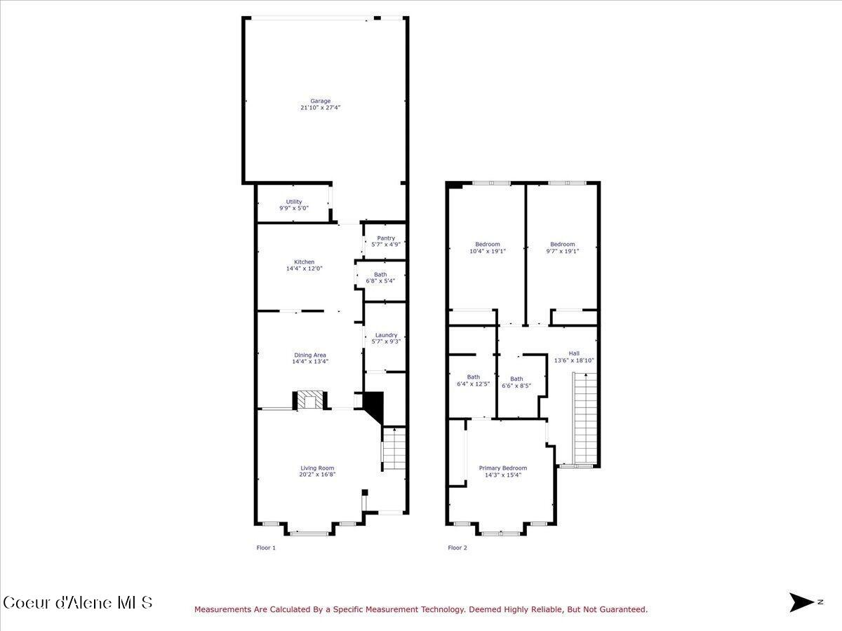 303 South 11th Street Coeur D'Alene, ID 83814 - Photo 33 of 33 33-Floor plan
