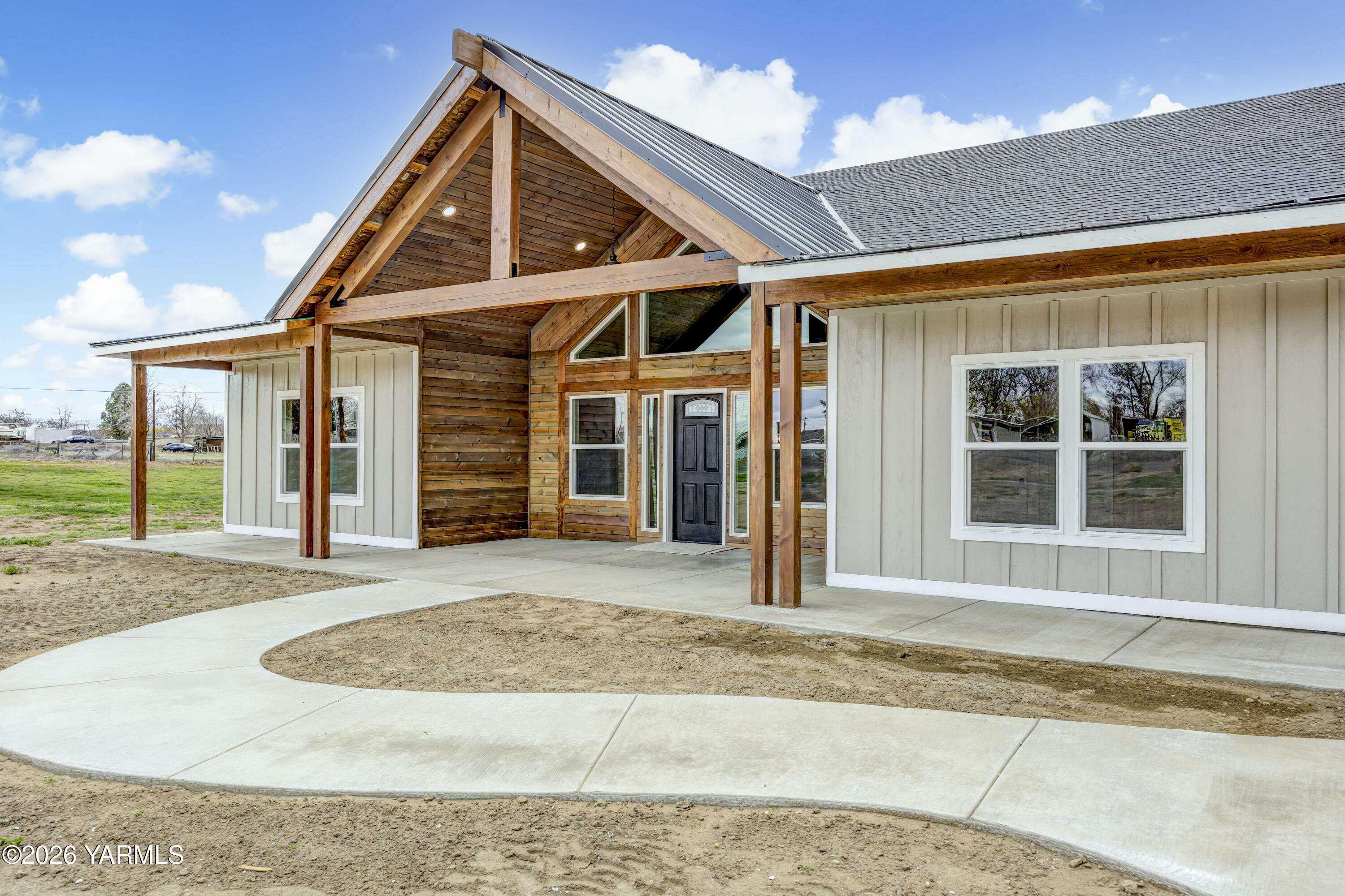 front view of a house