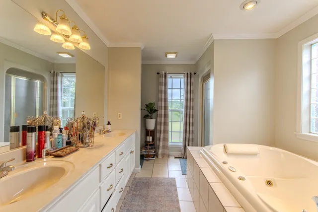 a bathroom with a toilet a sink and a mirror