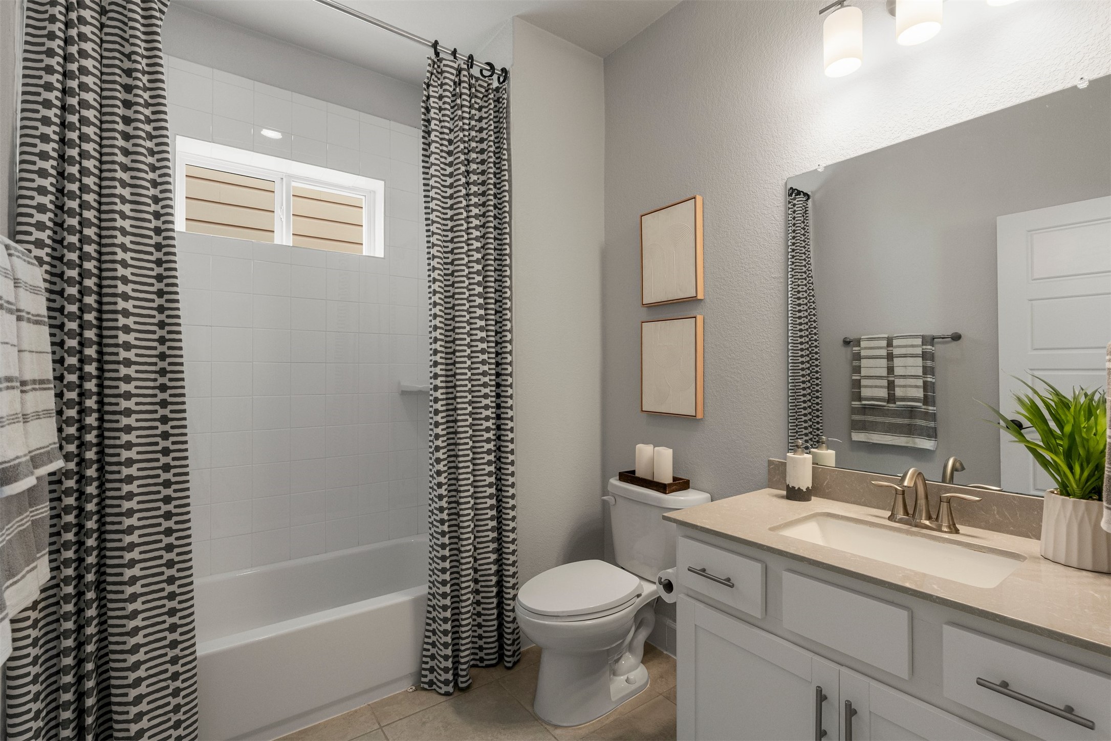 4313 Vaughan Street Austin, TX 78723 - Photo 29 of 39 Full guest bathroom on the 2nd floor
