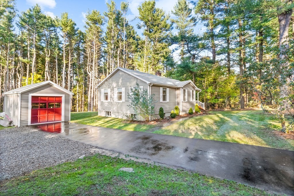 21 Bypass Road Lincoln, MA 01773 - Photo 16 of 21 a front view of a house with garden