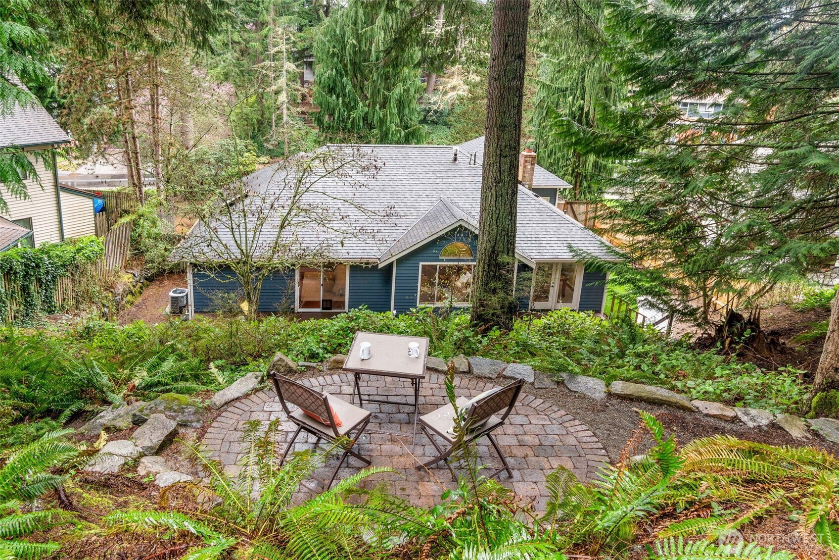 21007 Pioneer Way Edmonds, WA 98026 - Photo 22 of 27 a view of a house with backyard and sitting area