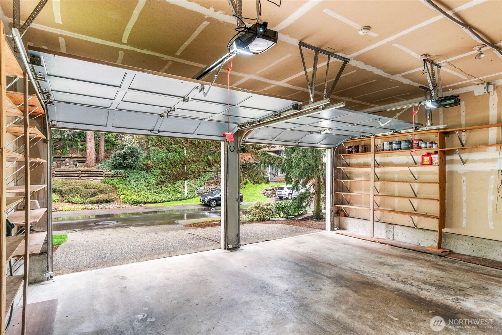 21007 Pioneer Way Edmonds, WA 98026 - Photo 26 of 27 a view of a garage with wooden wall