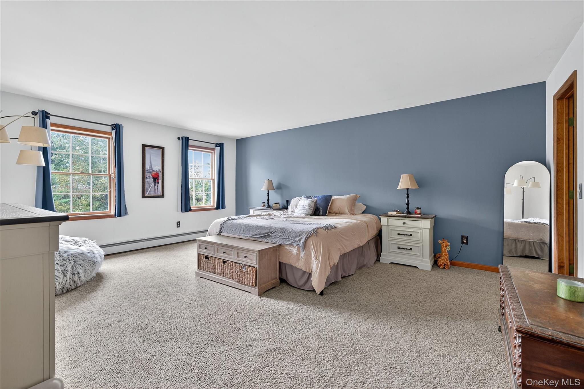 214 Dubois Road Gardiner, NY 12561 - Photo 19 of 38 a bedroom with a bed and a couch