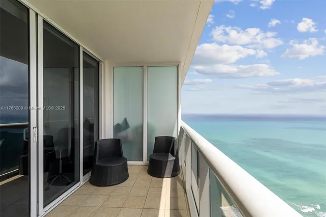 a terrace with seating area