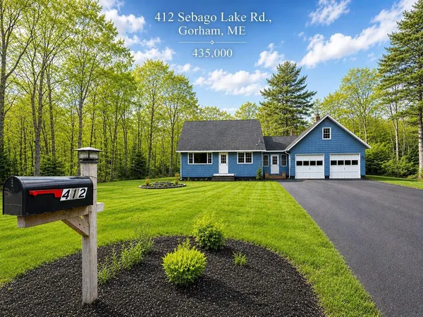 $435,000 | 412 Sebago Lake Road, Gorham, ME 04038