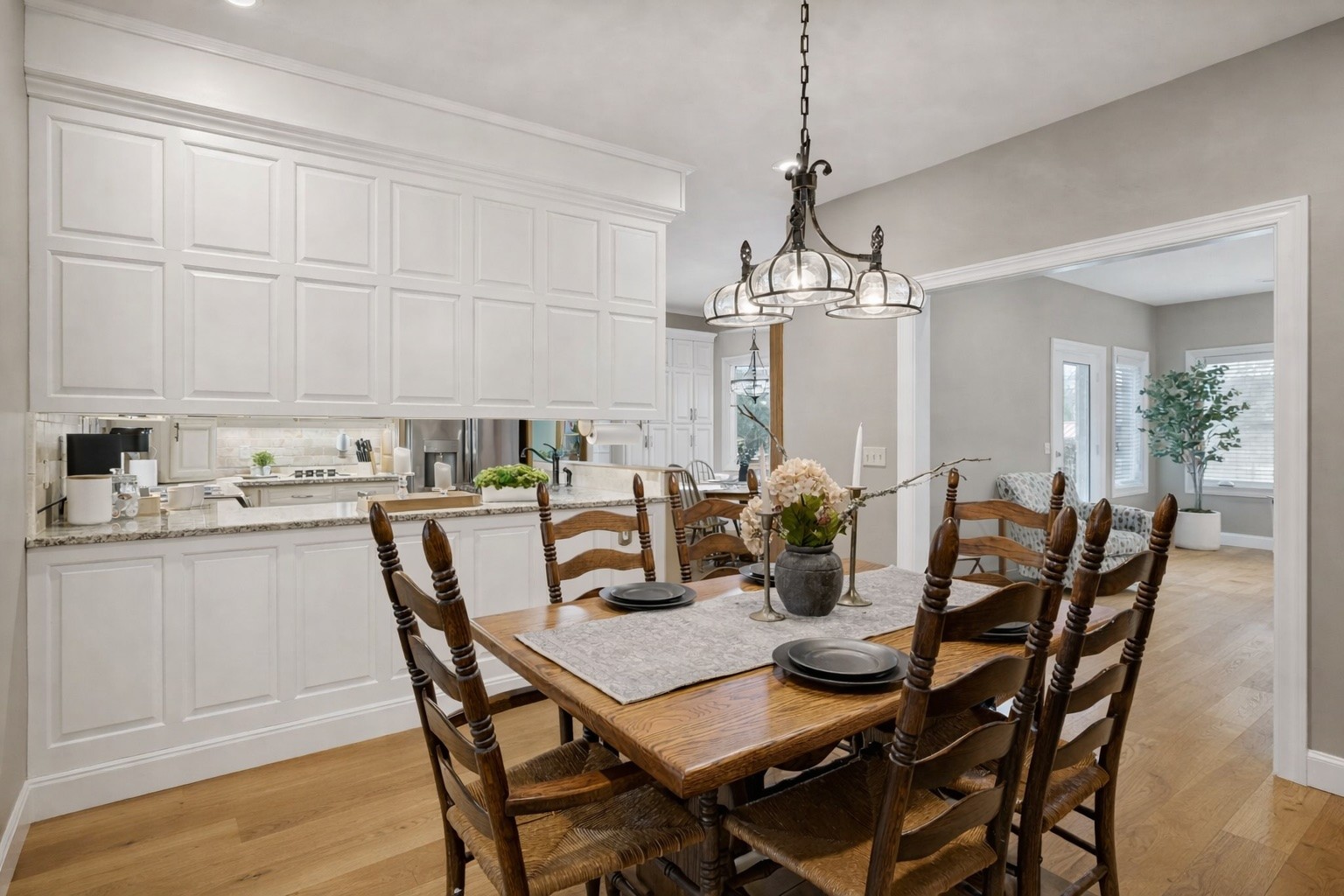 2537 York Road Nolensville, TN 37135 - Photo 13 of 84 a view of a dining room that has a table and chairs in it