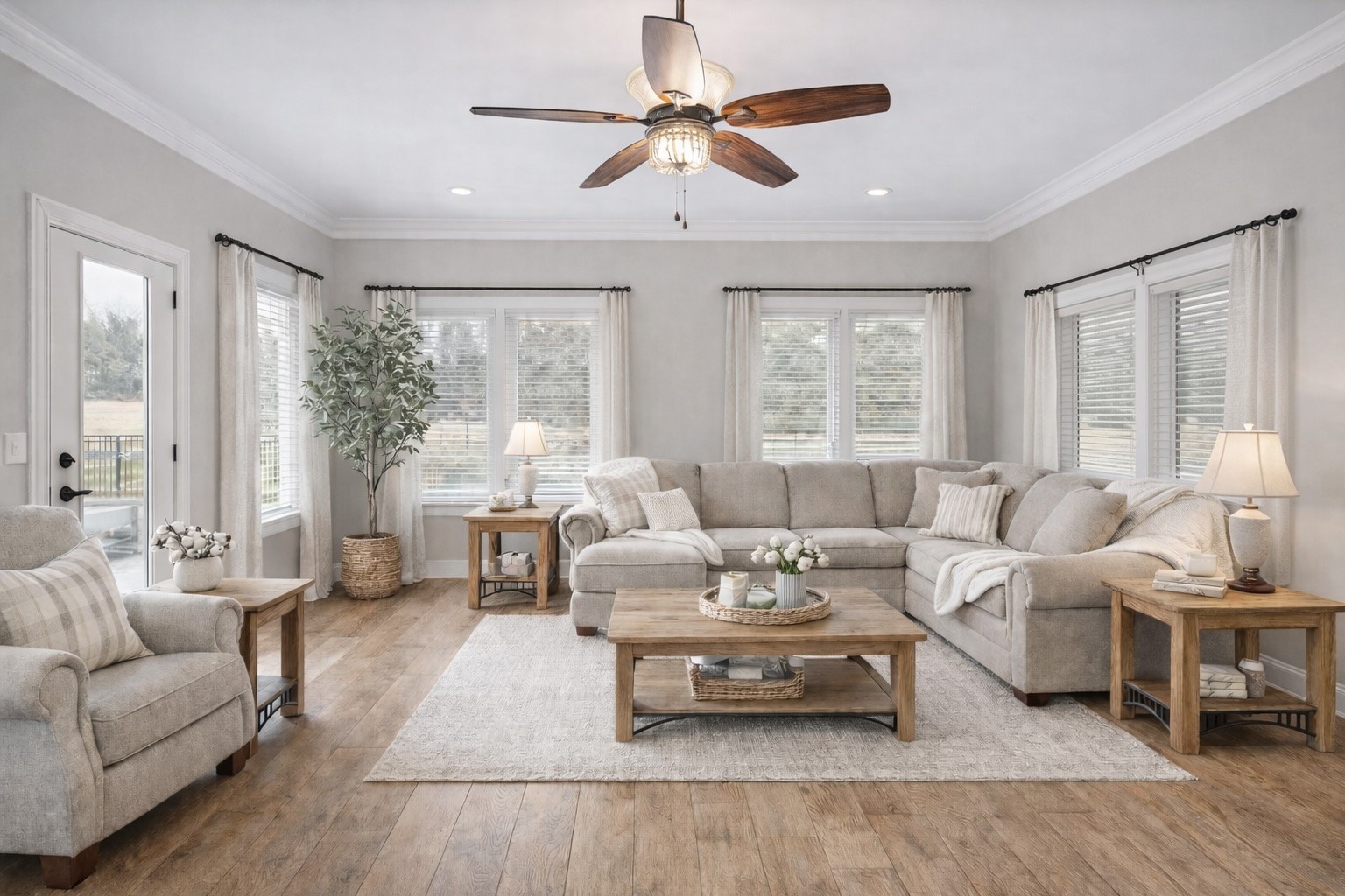 2537 York Road Nolensville, TN 37135 - Photo 27 of 84 a living room with furniture and a large window