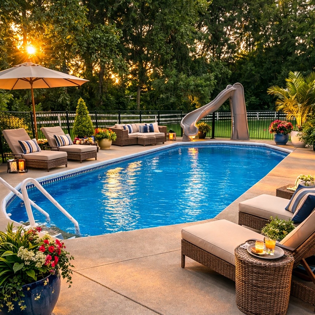 2537 York Road Nolensville, TN 37135 - Photo 60 of 84 a view of a swimming pool with a patio