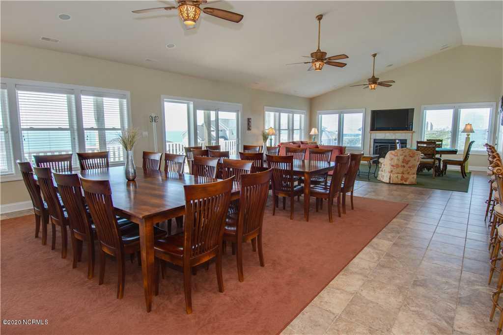 709 Salter Path Road Indian Beach, NC 28512 - Photo 11 of 89 Dining/Living Area